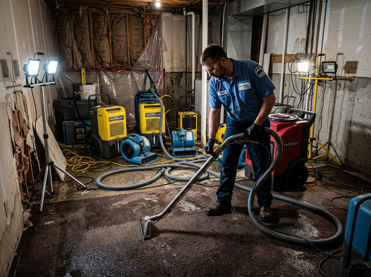 Water Damage Restoration in Osseo